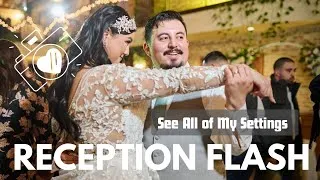 Thumbnail: See All My Settings For The Reception Using Off Camera Flash