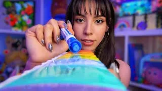 Thumbnail: ASMR To Distract Your Mind ❤️ (eyes closed halfway) 