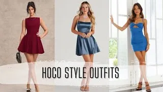 Thumbnail: "Simple HOCO Style Outfits | Chic & Easy Homecoming Looks | Dress to Impress"