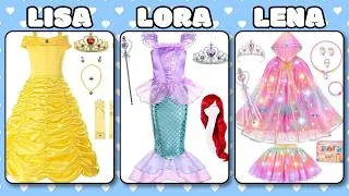 Thumbnail: Lisa 💖 Lora 💫 or Lena 🎀 | Pick Your Vibe! | Aesthetic Challenge #lisaorlena #fashionfun #viral