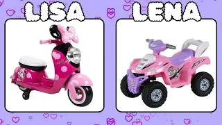 Thumbnail: Lisa or Lena aesthetic 💖 |which vibe do you like more | Luna Life  #lisa #lena #lisaorlena #trending