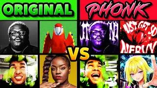 Thumbnail: ORIGINAL vs PHONK/FUNK VERSION