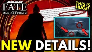 Thumbnail: Star Wars: Fate of the Old Republic NEW Gameplay & Story Details REVEALED! | HUGE New Details!