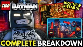 Thumbnail: LEGO Batman: Legacy of the Dark Knight Trailer & Gameplay COMPLETE Breakdown! | 100+ New Details