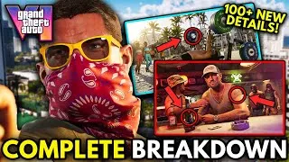 Thumbnail: GTA 6 Trailer 2 COMPLETE Breakdown! | 100+ NEW Gameplay & Story Details!