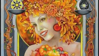Thumbnail: One minute time lapse art clips of all 8 wiccan wheel of the year sabbat oil paintings.