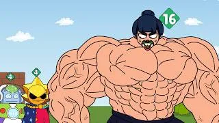 Thumbnail: When Nori Gets MORE Power Cubes | Brawl Stars Animation Funny