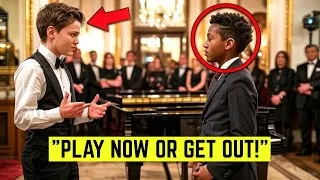 Thumbnail: Bullied for Playing a Rich Kid’s Piano – But Then He SHOCKED Them All!