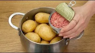 Thumbnail: This is the recipe my grandmother used for 80 years! Easy and delicious canned potatoes and meat.