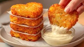 Thumbnail: The best potato pancakes ever! I make this almost every week. simple homemade potato recipe