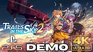 Thumbnail: Trails in the Sky 2nd Chapter Full Demo Gameplay Part 1 | PS5 | 4K HDR | No Commentary Gaming