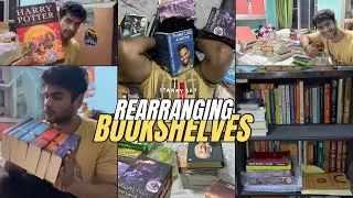 Thumbnail: Rearranging My Bookshelves 📚 | Got A New Shelf