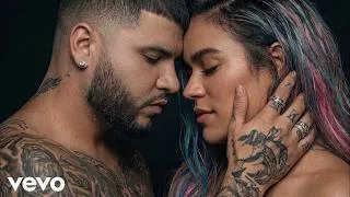 Thumbnail: Farruko ft. Karol G – Fuego En La Noche (Lyrics Video) 🍓🔥