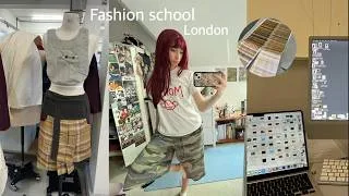 Thumbnail: finals week at london fashion school ˚˖𓍢ִ໋🦢˚ | making my grad collection pt2