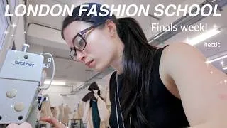 Thumbnail: finals week at fashion school .✦ ݁˖ | making my grad collection pt 1