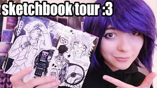 Thumbnail: ᯓ★ Sketchbook Tour 2025!