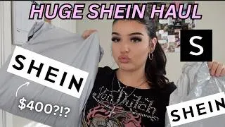 Thumbnail: HUGE $400 SHEIN HAUL *im broke now..*