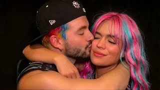 Thumbnail: Maluma ft Karol G (SIN MIRAR ATRÁS) official lyrics video