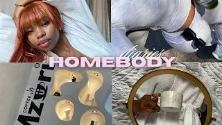 Thumbnail: #homebodydiaries and a little side questing, my wellness faves and selfcare moments 🤭🤍