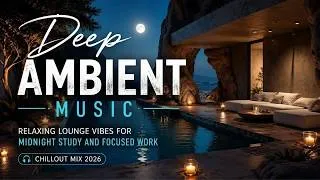 Thumbnail: Deep Ambient Music - Relaxing Lounge Vibes For Midnight Study And Focused Work - Chillout Mix 2026