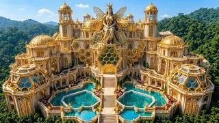Thumbnail: From Forgotten Honeycomb Queen Palace to $100M Luxury Jungle Kingdom | Massive Palace Renovation