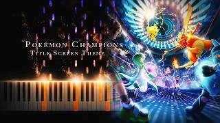 Thumbnail: World Championship Battle Theme | Pokémon Champions | Piano Cover