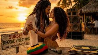 Thumbnail: Bob Marley × Rihanna Style 🌊 The Waves Still Sing Our Song (Reggae Pop Fusion 2026)