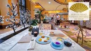 Thumbnail: Emirates Palace Afternoon Tea | UAE's iconic 7-star luxury hotel