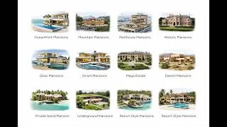 Thumbnail: Every Type of Billionaire Mansion Explained