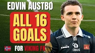 Thumbnail: Edvin Austbø - ALL 16 GOALS FOR VIKING FK | Skills & Highlights
