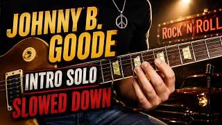 Thumbnail: Johnny B. Goode Intro Guitar Solo Slowed Down | Slow Guitar Lesson