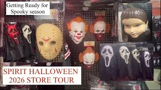 Thumbnail: 1ST SPIRIT HALLOWEEN STORE TOUR 2026 SCARY MASKS COSTUMES PROP #spirithalloween #spirithalloween2026