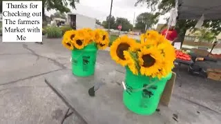 Thumbnail: FARMERS MARKET FRESH PRODUCE & SUNFLOWERS PERENNIAL FLOWERS #farmersmarket #farmersmarketfinds 