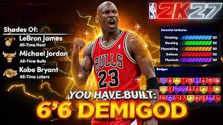Thumbnail: The BEST 4-WAY PG BUILD in NBA 2K27! BEST 6'6 GUARD BUILD CAN DO EVERYTHING! Best Build NBA 2K27