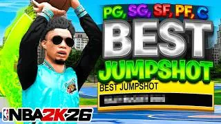 Thumbnail: BEST JUMPSHOT FOR ALL BUILDS NBA 2K26! HIGHEST GREEN WINDOW 100% GREENLIGHT + BEST JUMPSHOTS 2K26