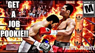 Thumbnail: TRASH TALKING POOKIE GETS EXACTLY WHAT HE DESERVES!!- Fight Night Champion Trash Talk