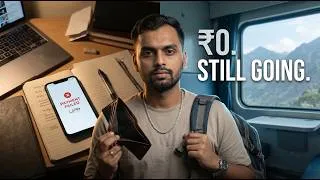 Thumbnail: How to Travel While Being Broke 💸 (Student Edition) | Indian College Students Must Watch