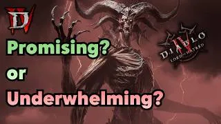 Thumbnail: Will Diablo 4 Lord of Hatred be GOOD?!