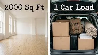Thumbnail: Downsizing 2000 sq ft House To 1 Car Load of Possessions! (Decluttering Journey)