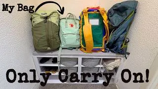 Thumbnail: 18L / 28L Minimalist Carry On Allowance! + Exciting Updates!