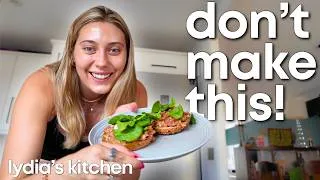 Thumbnail: Lydia's Kitchen... I Tried to Cook and It Went Horribly Wrong *help* 😂