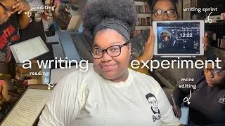 Thumbnail: I Joined Random Writing Sprints To Finally Finish My First Draft 🖋️📖