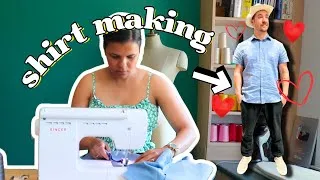 Thumbnail: I made a shirt for my husband! And you can too!