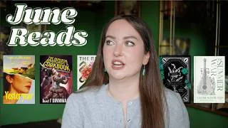 Thumbnail: I read so many new books in June! + A New Favourite! // June Wrap-up