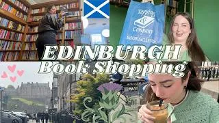 Thumbnail: Buying WAY too many books in Edinburgh // VLOG + HUGE HAUL