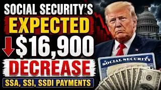 Thumbnail: Social Security's EXPECTED $16,900 DECREASE | SSA, SSI, SSDI Payments
