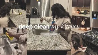 Thumbnail: Satisfying Kitchen Deep Clean 🧼 | Cabinets + Stove Steam Clean Reset