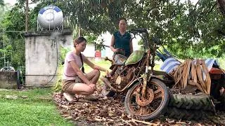 Thumbnail: The LiFAN 150cc motorbike was completely restored by this talented young woman.