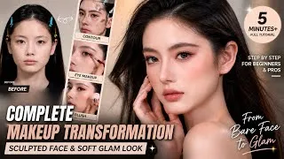 Thumbnail: Full Step-By-Step Soft Glam Makeup Transformation | ワンランク上のナチュラルメイク変身
