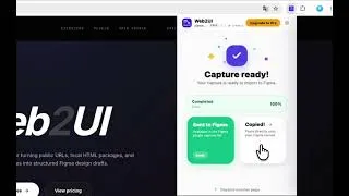 Thumbnail: Any Webpage to Figma in Seconds — Web2UI tutorial